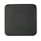 Dacasso Classic Black Leatherette 4 Square Coaster Set with Holder AG-1011 - alternate 7